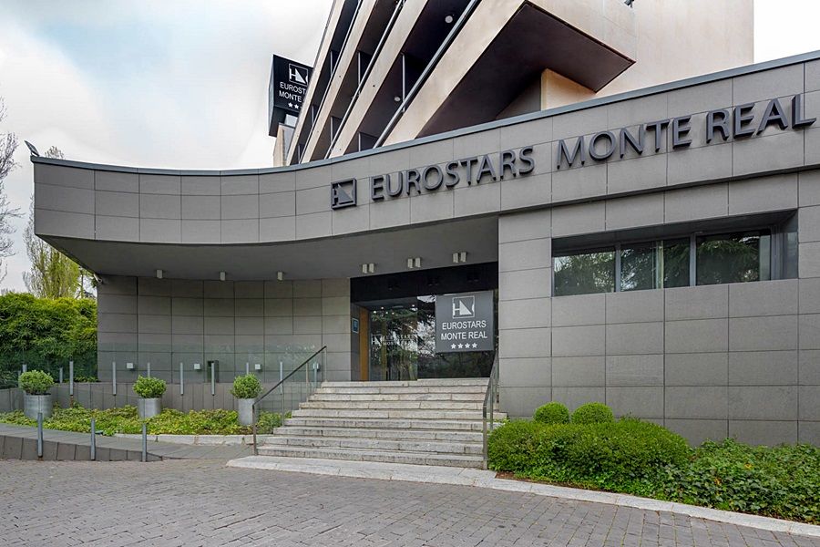 Hotel Eurostars Monte Real Madrid Exterior foto